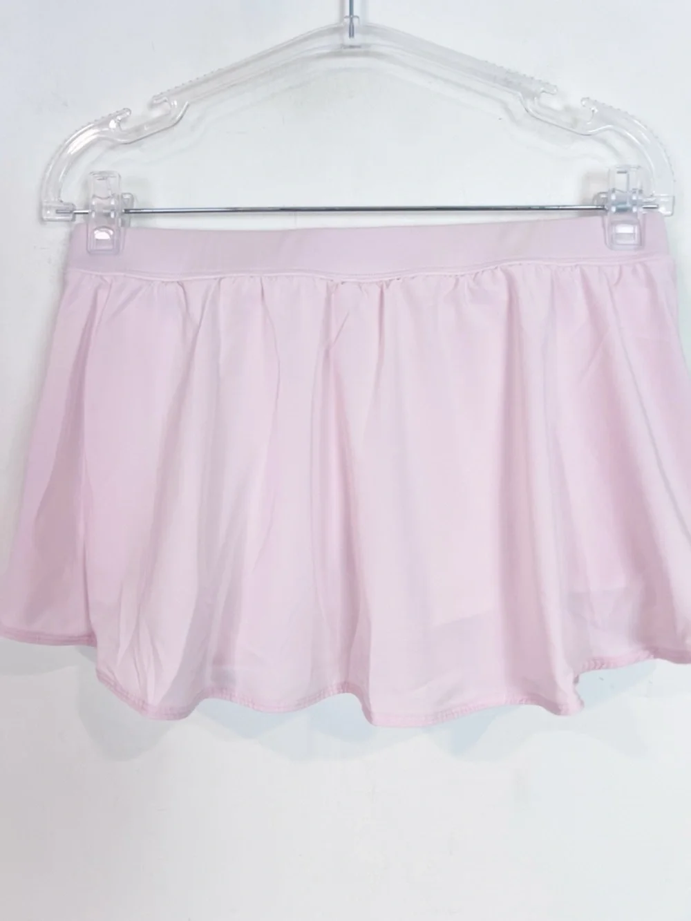 GILLY HICKS PINK BALLET WRAP SKORTIE ELASTIC WAIST ATHLETIC SKORT SZ SMALL - Picture 5 of 8